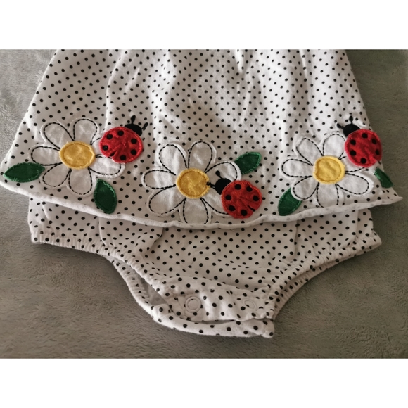 5/20 Polka Dot Ladybug Romper First Impressions - Picture 6 of 9
